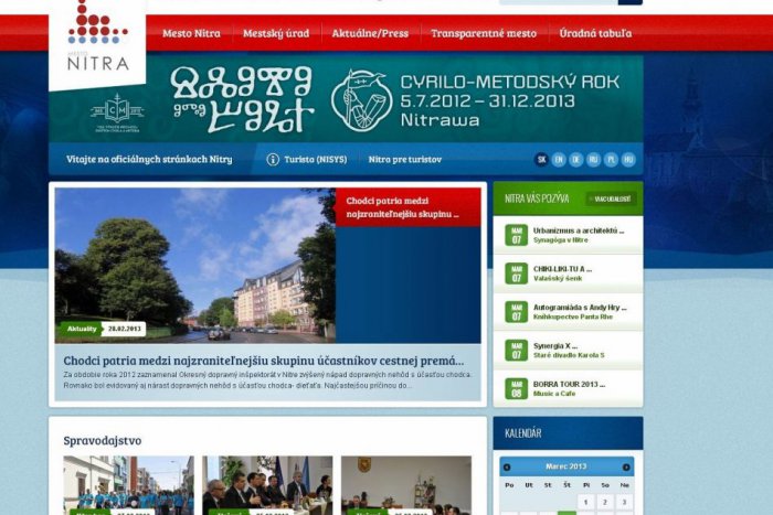 Ilustračný obrázok k článku Mestský web s novým dizajnom: Pomôže aj krátkozrakým návštevníkom