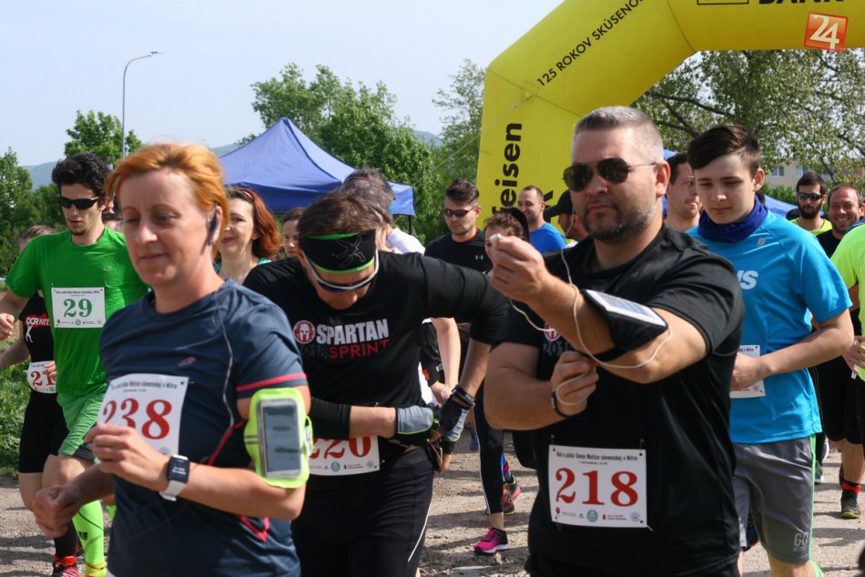 FOTO: Závodu o pohár Matice Slovenskej v Nitre sa zúčastnilo 131 bežcov