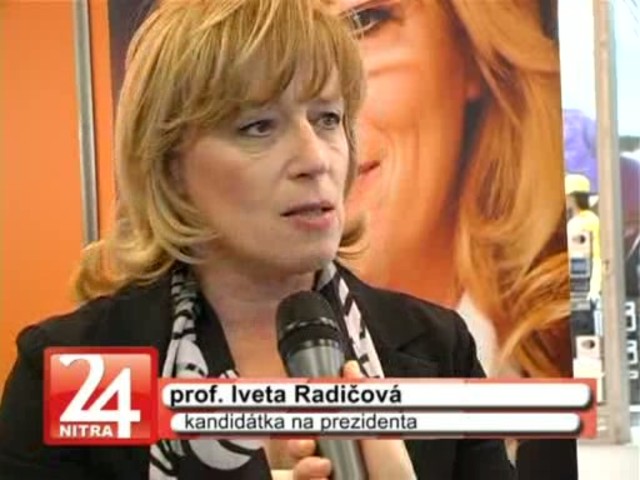 prof. Iveta Radičová pred voľbami
