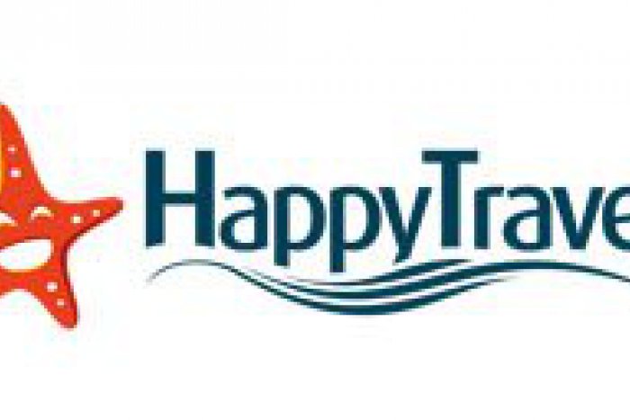 happy travel logo