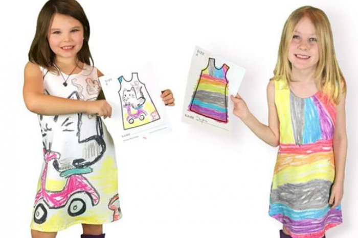 Ilustračný obrázok k článku Ak aj vaše dieťa rado kreslí a sníva o vlastných šatách, smelo do toho!