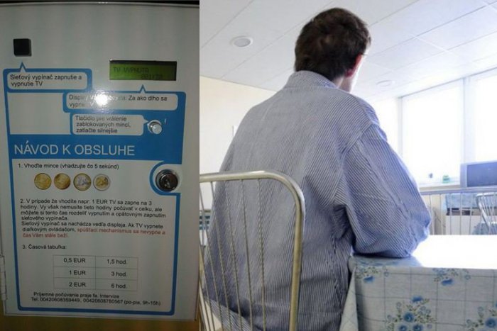 Ilustračný obrázok k článku Poplatok za sledovanie TV v nemocnici na Zobore: Bežné izby vybavili automatmi na mince