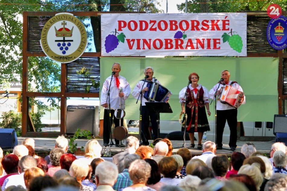 Ilustračný obrázok k článku Mestský park v Nitre zaplní víno, burčiak a hudba: Je čas na Podzoborské vinobranie