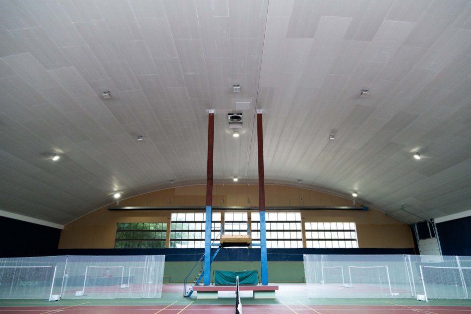 Ilustračný obrázok k článku Rekonštrukciu tenisovej haly na Chrenovej dokončili skôr: Stála vyše 463-tisíc eur