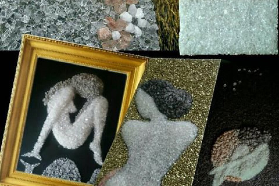 Pre svoj sen odišla z práce: Katka z Nitry mení kryštáliky soli na umenie, FOTO