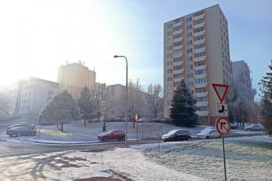 Prvý sneh dorazil do Nitry  2. decembra 2020