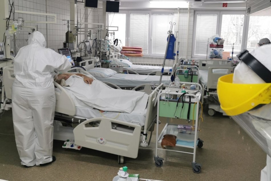 Covid ARO v nemocnici v Nitre